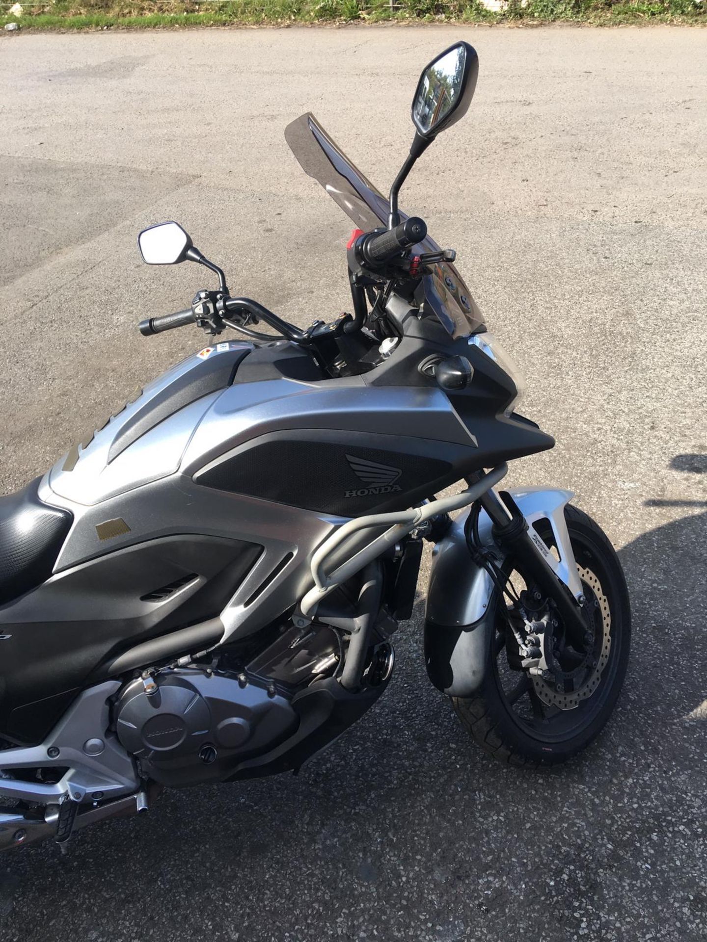 2013/13 REG HONDA NC 700 XA-C PETROL SILVER MOTORCYCLE / MOTORBIKE, SHOWING 2 FORMER KEEPERS *NO VAT - Image 7 of 18