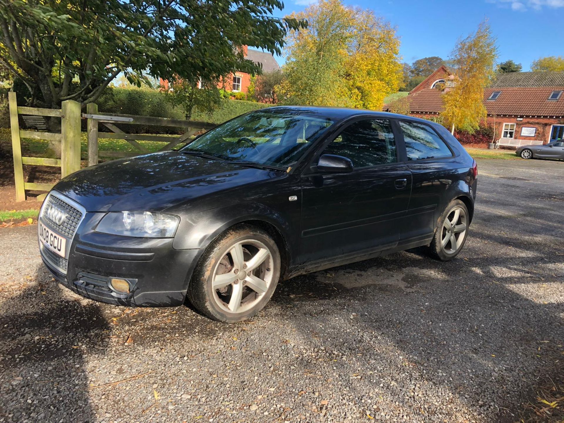 2008/08 REG AUDI A3 SPORT 2.0 DIESEL GREY 3 DOOR HATCHBACK, SHOWING 3 FORMER KEEPERS *NO VAT* - Image 2 of 8