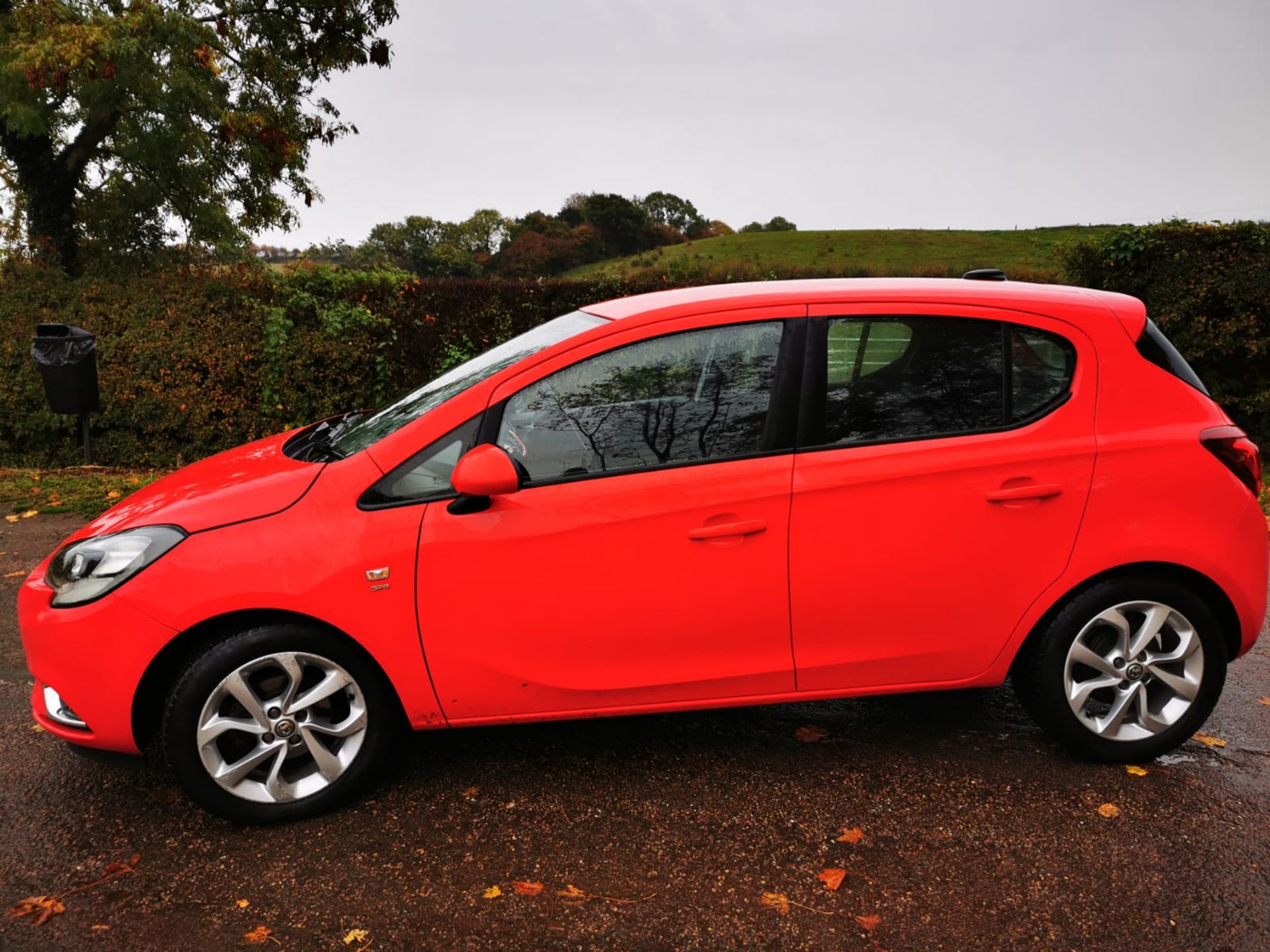 2018/67 REG VAUXHALL CORSA SRI 1.4 PETROL RED 5 DOOR HATCHBACK, SHOWING 2 FORMER KEEPERS *NO VAT* - Image 9 of 17