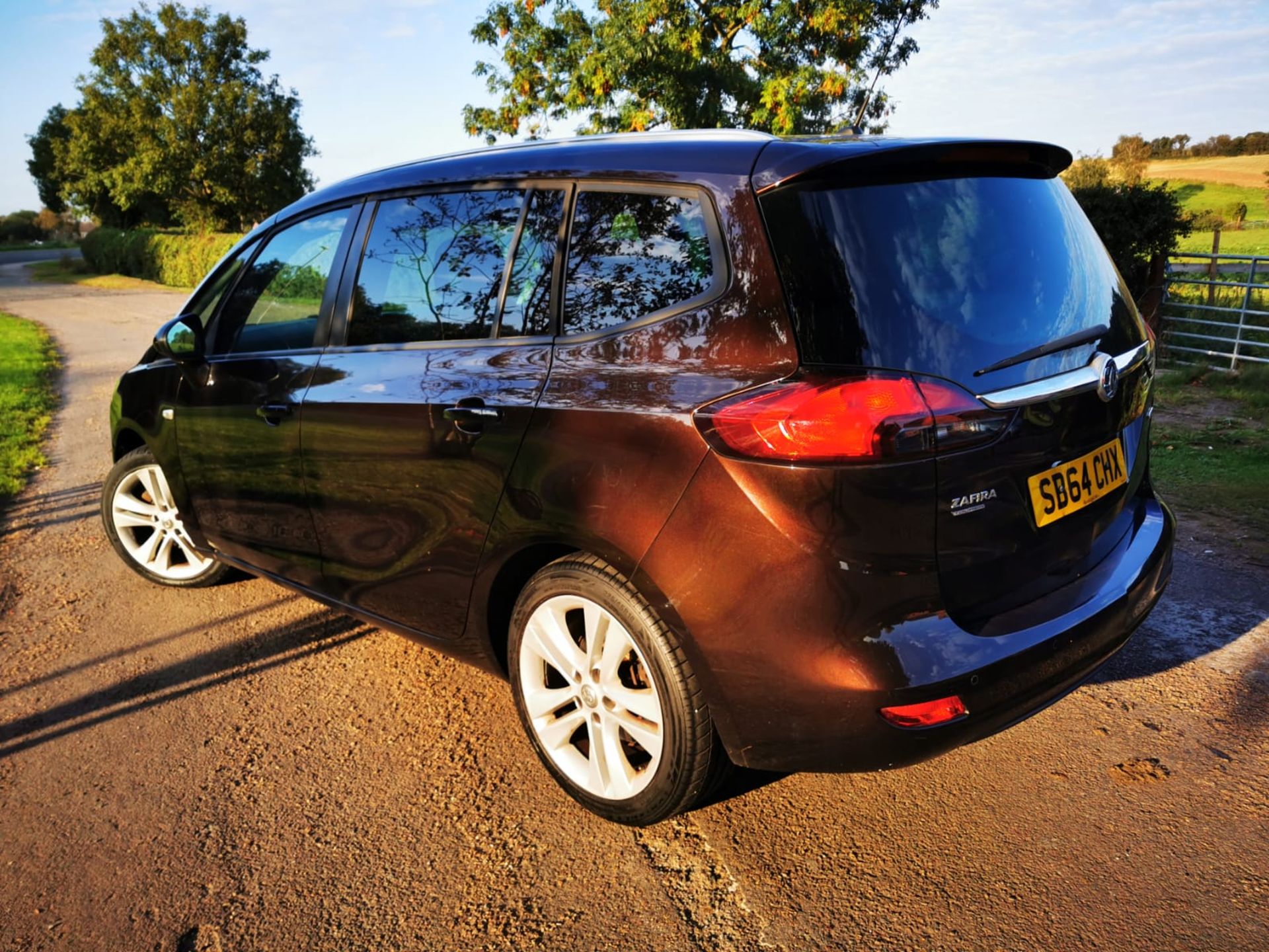 2014/64 REG VAUXHALL ZAFIRA TOURER SRI CDTI 2.0 DIESEL BROWN MPV 7 SEATS, SHOWING 1 FORMER KEEPER - Image 4 of 23