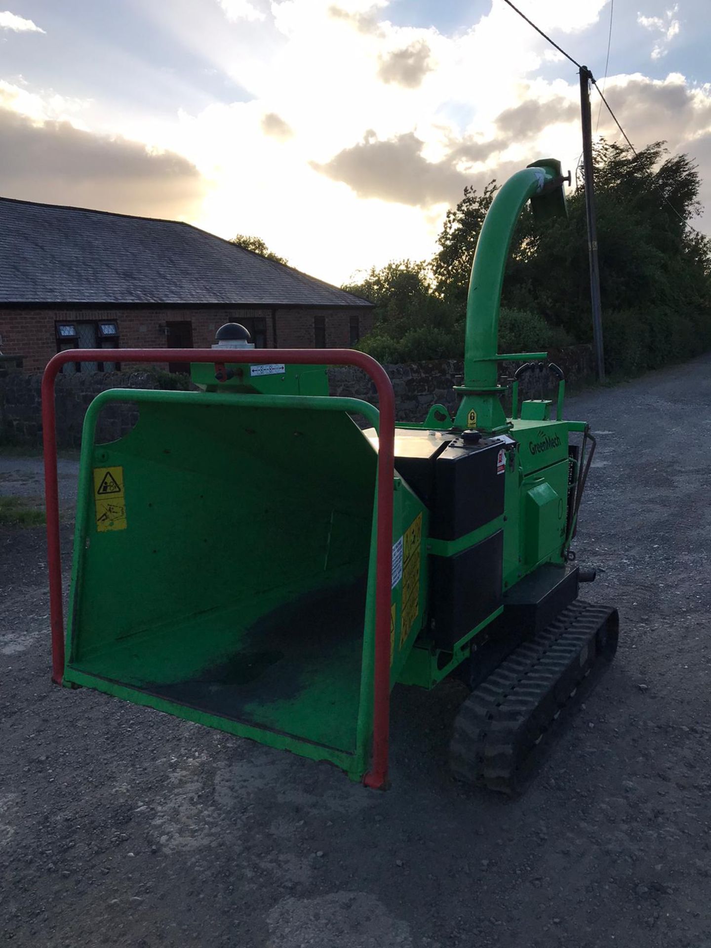 2014 GREENMECH ARBTRACK 150-35 TRACKED CHIPPER, RUNS, DRIVES AND CUTS, 784 HOURS *PLUS VAT* - Image 3 of 4