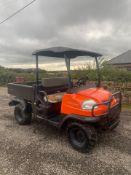 KUBOTA RTV900 FARM BUGGY, RUNS AND WORKS, HYDRAULIC TIP *NO VAT*