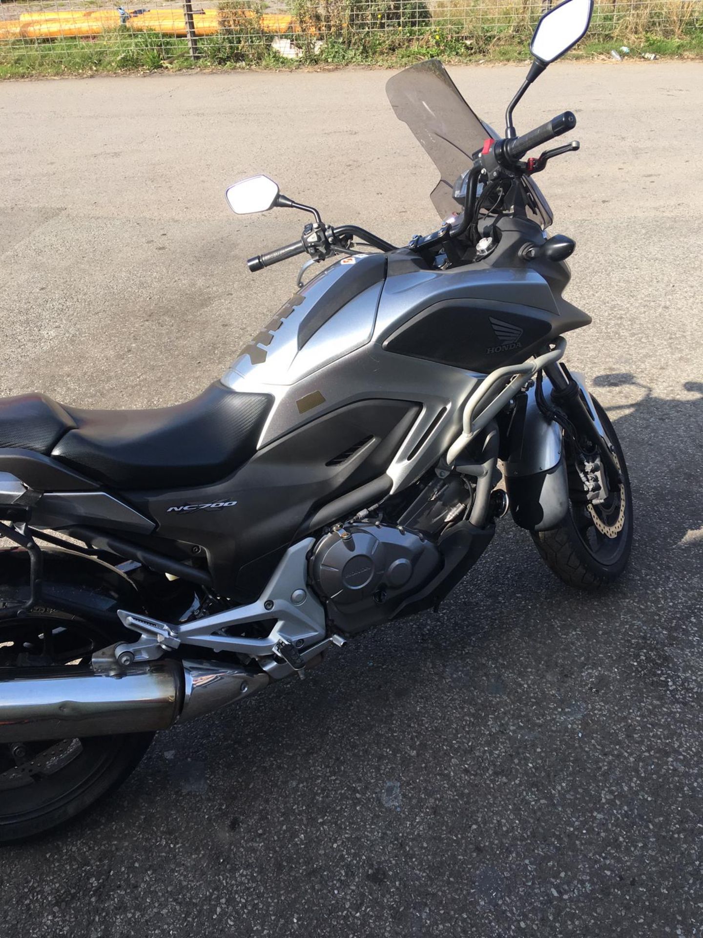 2013/13 REG HONDA NC 700 XA-C PETROL SILVER MOTORCYCLE / MOTORBIKE, SHOWING 2 FORMER KEEPERS *NO VAT - Image 4 of 18