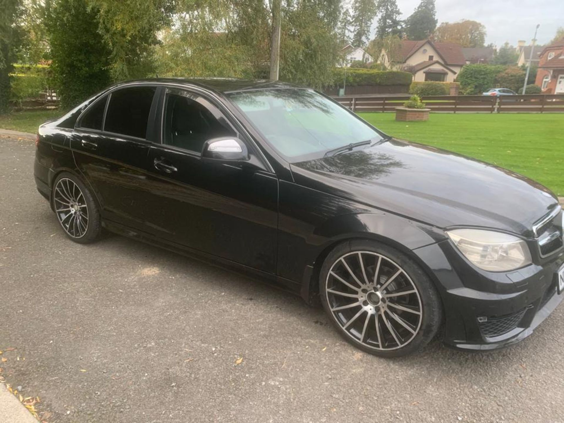 2008/57 REG MERCEDES C200 SE CDI 2.2 DIESEL BLACK 4 DOOR SALOON C63 AMG REPLICA *NO VAT*