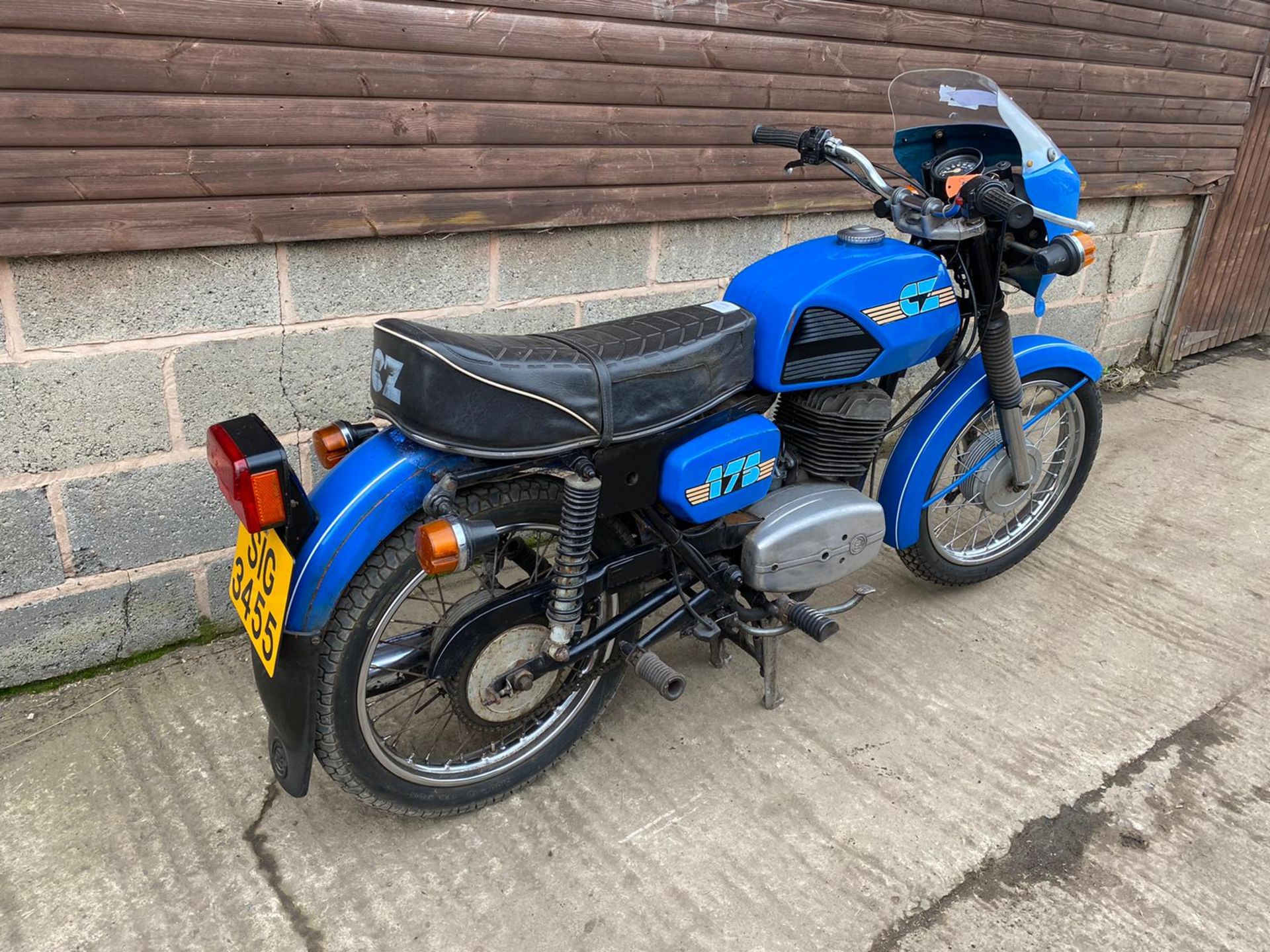 1990 CZ 175 PETROL MOTORCYCLE, MILEAGE: 10610, DOCUMENTS PRESENT *NO VAT* - Image 6 of 6