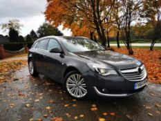 2015/64 REG VAUXHALL INSIGNIA SR NAV CDTI ECO 2.0 DIESEL GREY ESTATE, SHOWING 0 FORMER KEEPERS