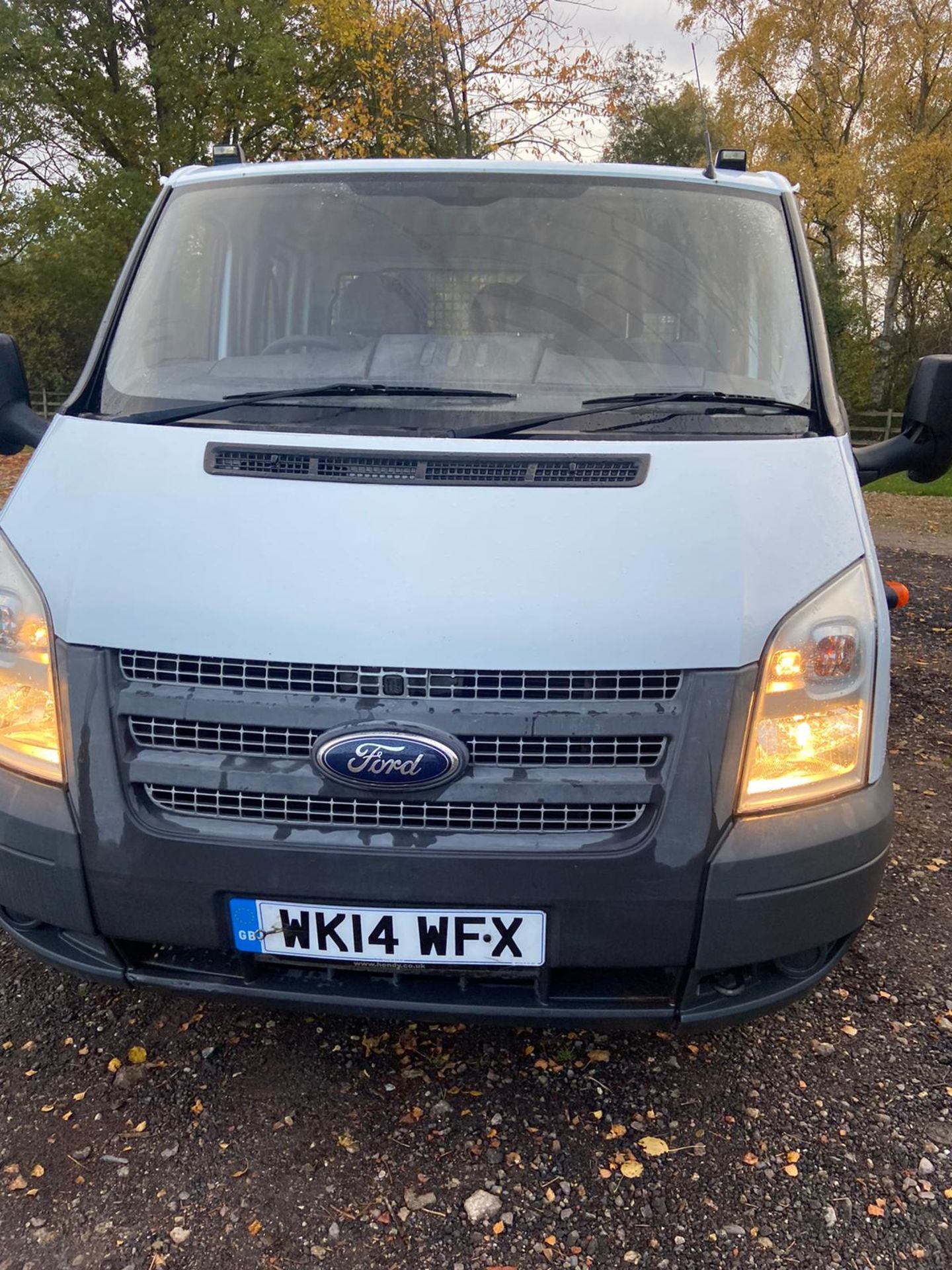 2014/14 REG FORD TRANSIT 125 T350 RWD 2.2 DIESEL TIPPER, SHOWING 2 FORMER KEEPERS *PLUS VAT* - Image 7 of 14