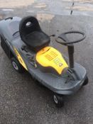 ALPINK ONE 63Y RIDE ON LAWN MOWER, ENGINE STARTS, BLADE RUNS BUT NO DRIVE *NO VAT*