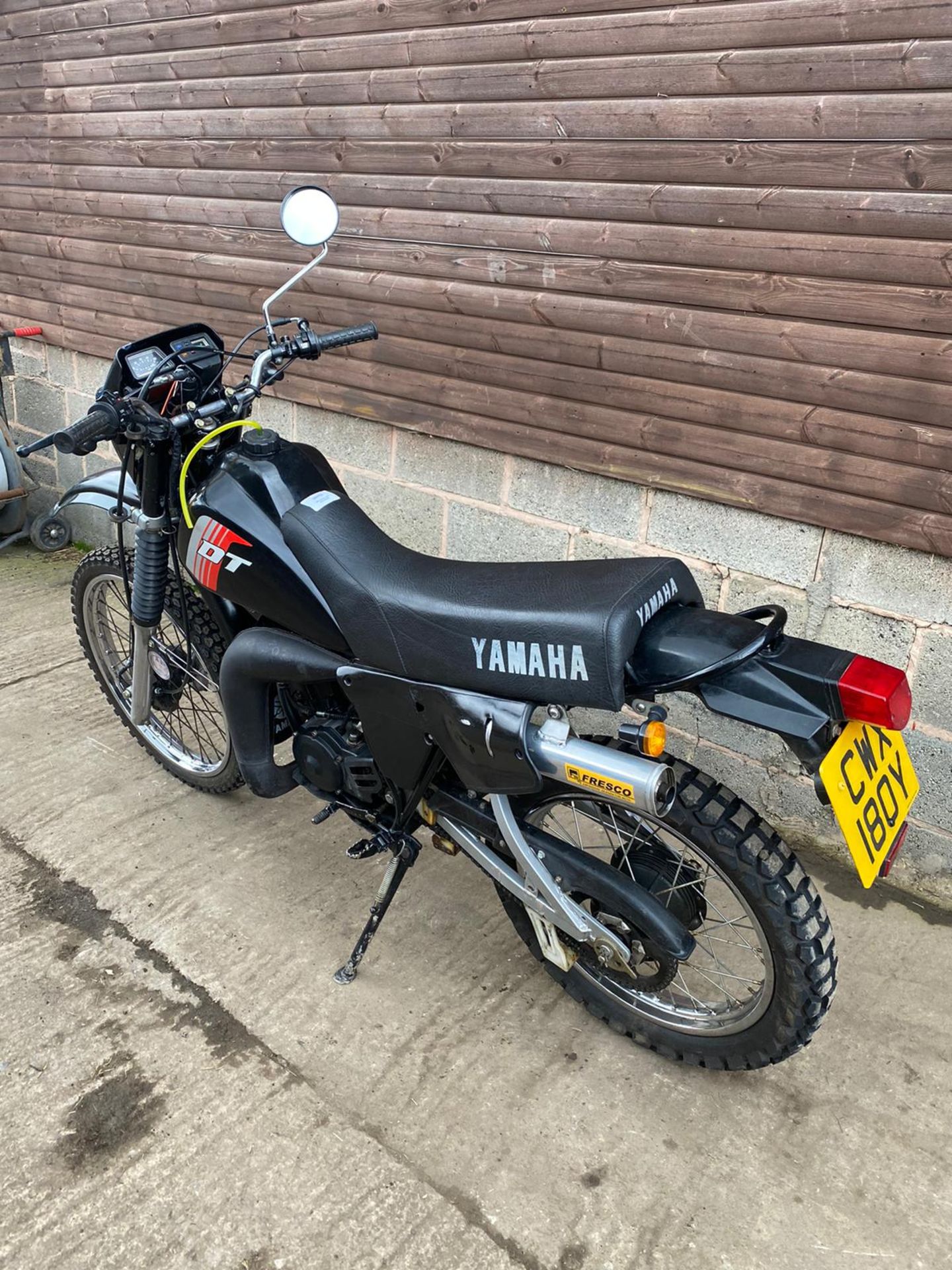 1982 YAMAHA DT125, VERY NICE ORIGINAL EXAMPLE, PETROL MOTORCYCLE, MILEAGE: 21414 *NO VAT* - Image 6 of 7