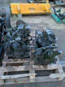 YANMAR / JOHN DEERE ENGINES, PRICE IS FOR THE PAIR, EX COUNCIL, SELLING AS SPARES *PLUS VAT*