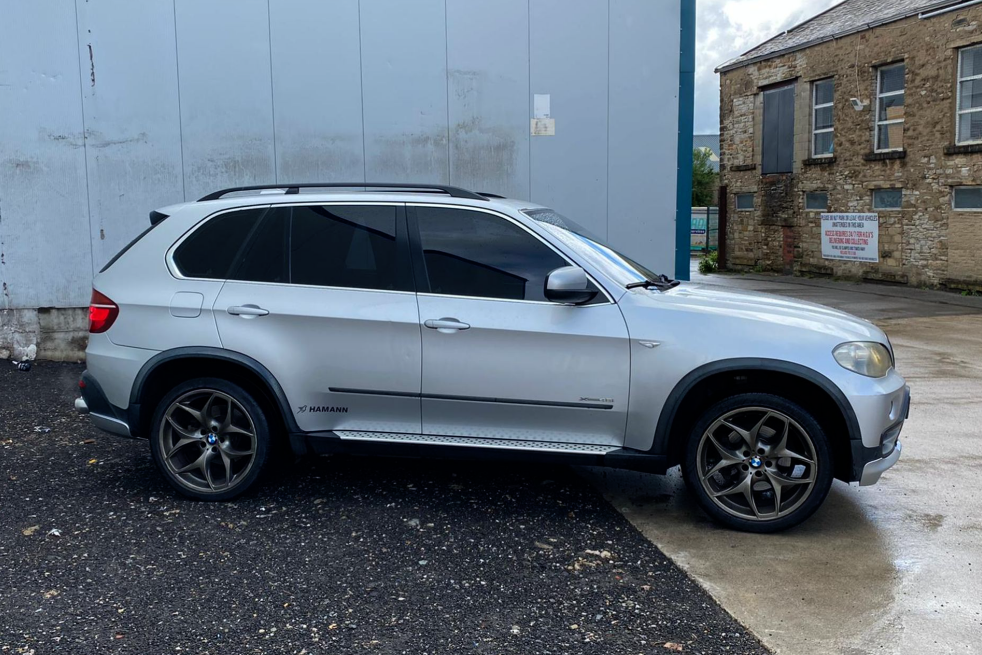 2009/58 REG BMW X5 4.8L PETROL AUTOMATIC SILVER, SHOWING 1 FORMER KEEPER - LEFT HAND DRIVE *NO VAT* - Image 2 of 13