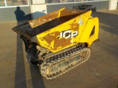 JCB TRACKED HI TIP DIESEL DUMPER, YEAR 2015, STARTS, RUNS, DRIVES AND TIPS *PLUS VAT*