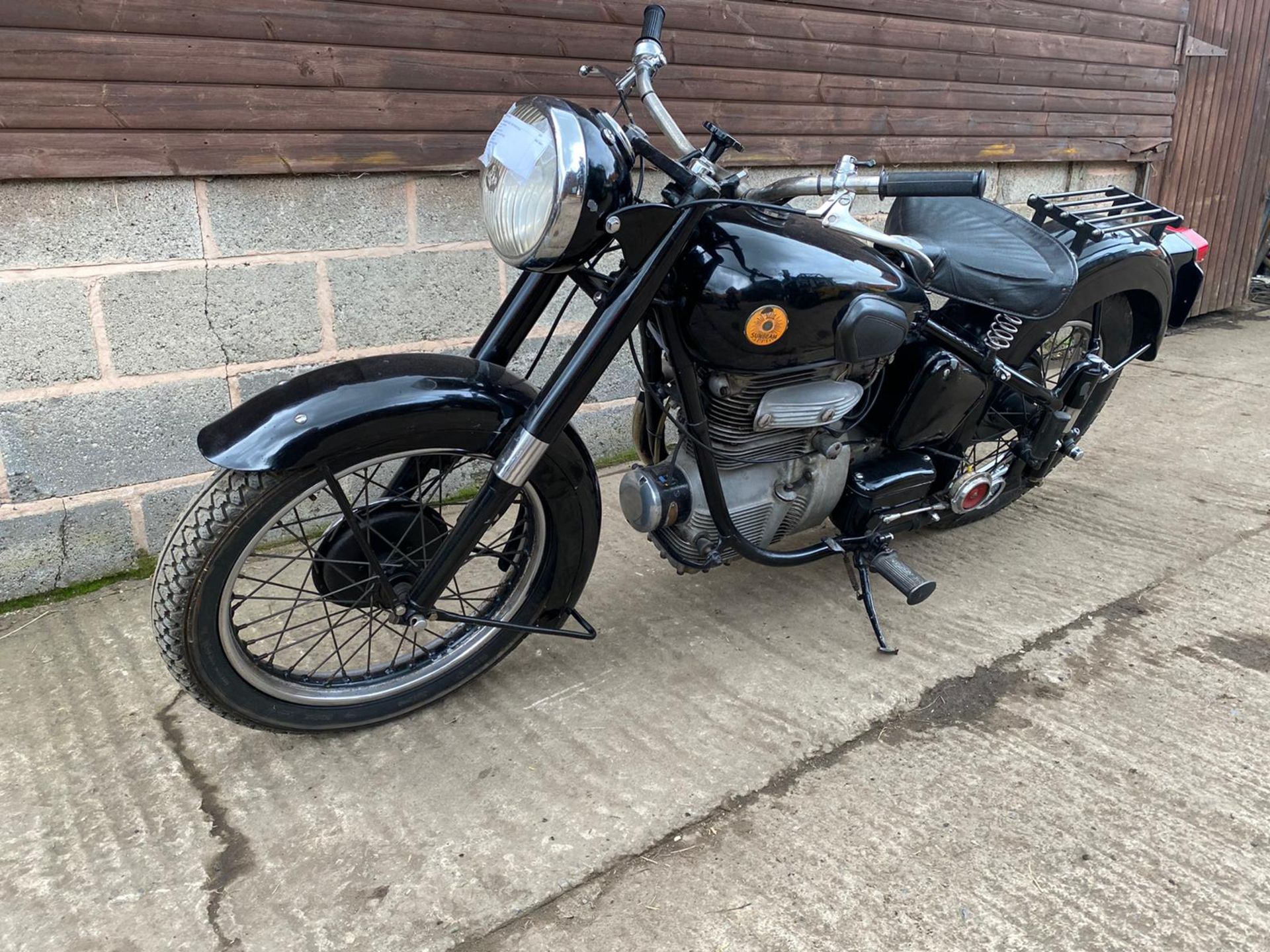 1958 SUNBEAM 500CC CLASSIC MOTORCYCLE, IN OUTSTANDING CONDITION! *NO VAT* - Image 2 of 6