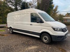 2019/69 REG VOLKSWAGEN CRAFTER CR35 TRENDLINE TD 2.0 DIESEL WHITE PANEL VAN, SHOWING 0 FORMER KEEPER