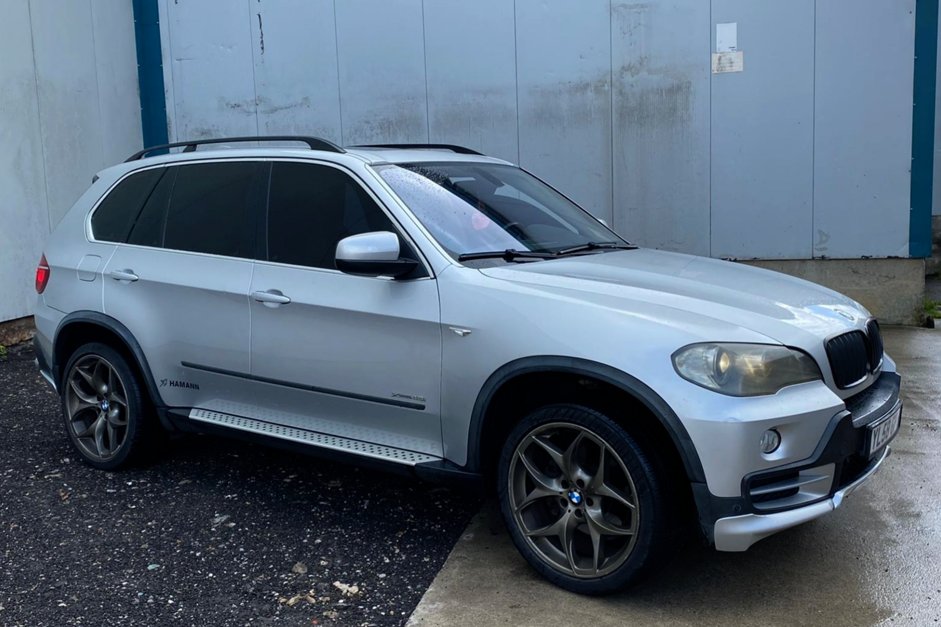 2009/58 REG BMW X5 4.8L PETROL AUTOMATIC SILVER, SHOWING 1 FORMER KEEPER - LEFT HAND DRIVE *NO VAT*