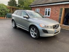 2011/11 REG VOLVO XC60 R-DESIGN D5 AWD AUTO 2.4 DIESEL, SHOWING 1 FORMER KEEPER *NO VAT*