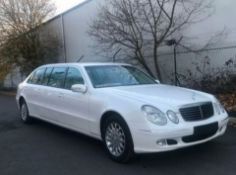 MERCEDES-BENZ 6 DOOR WHITE LIMOUSINE LIMO LHD LEFT HAND DRIVE LOW MILES - 2005