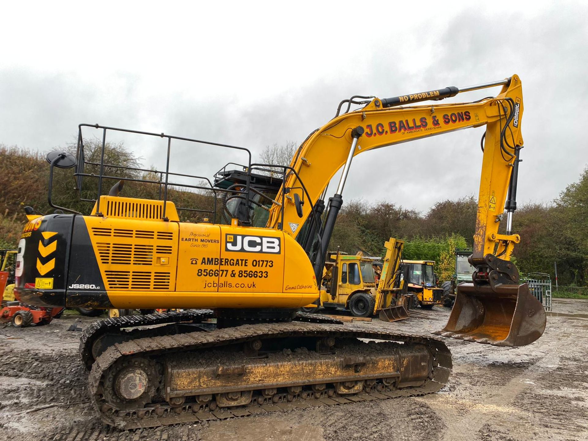 JCB JS260LC 26 TON STEEL TRACKED CRAWLER EXCAVATOR / DIGGER, YEAR 2014, ONLY 9388 HOURS *PLUS VAT* - Image 5 of 7