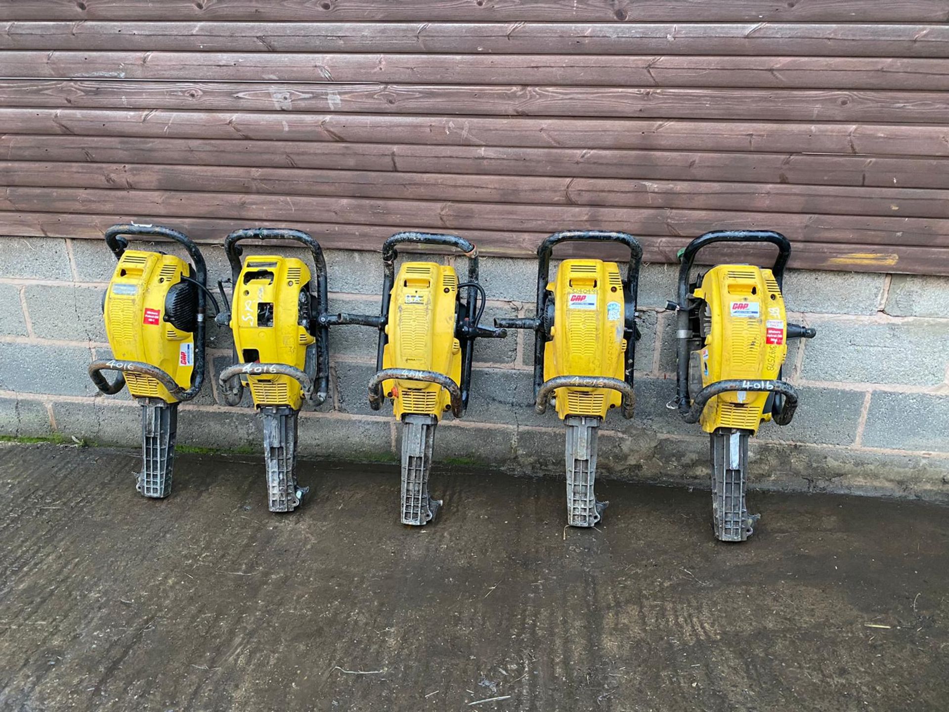 5 X ATLAS COPCO COBRA BREAKERS, ALL DIRECT FROM MAJOR HIRE COMPANY, 4 X 2014, 1 X 2016 *PLUS VAT*