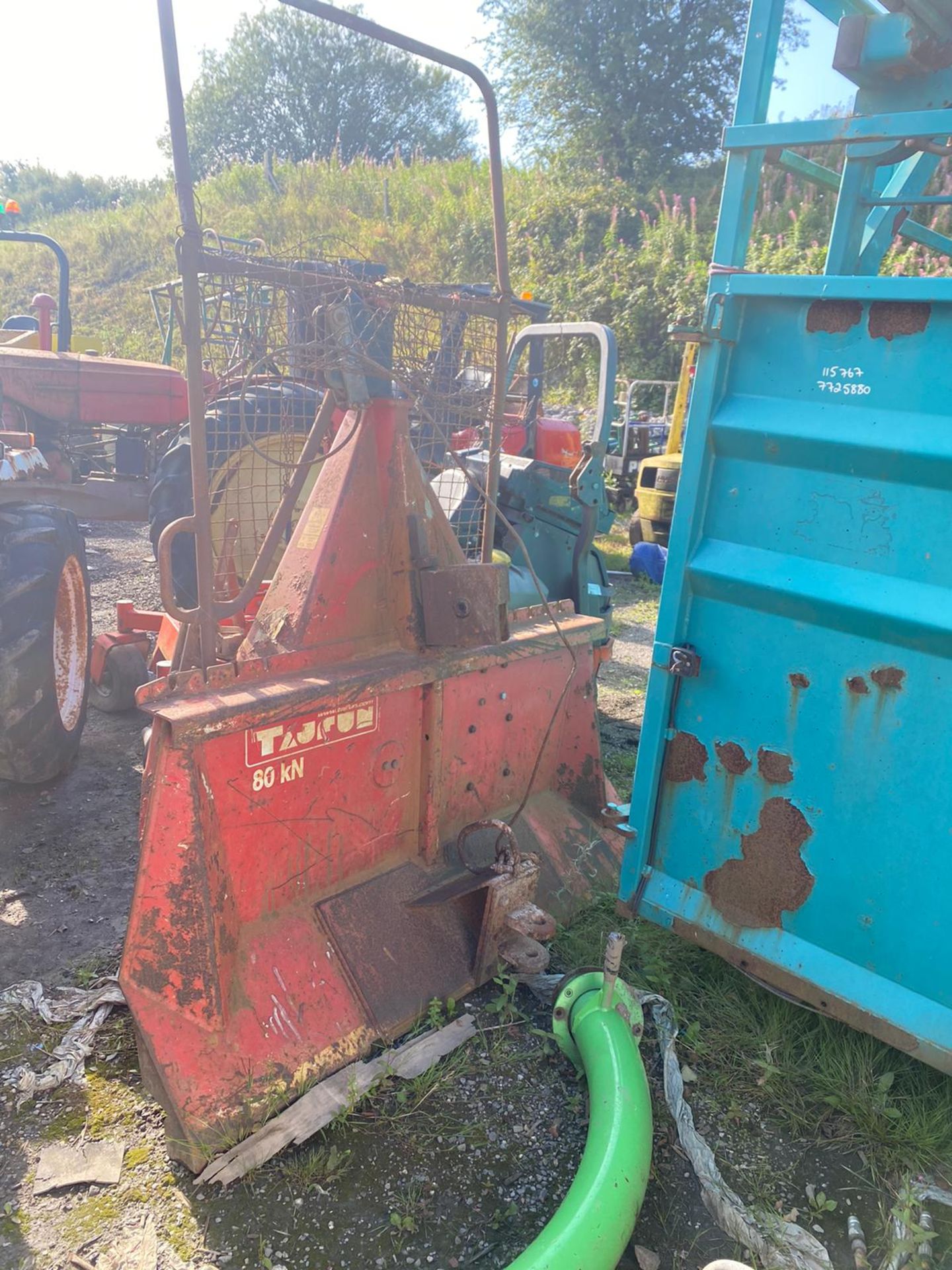 REAR PRO TRACTOR FORESTRY WINCH, IN WORKING CONDITION *PLUS VAT* - Image 3 of 5