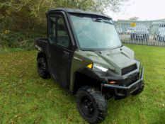 POLARIS RANGER ATV, FULL CANOPY, V5 PRESENT, REG AS AGRICULTURAL, MANUAL TIPPING BODY *PLUS VAT*