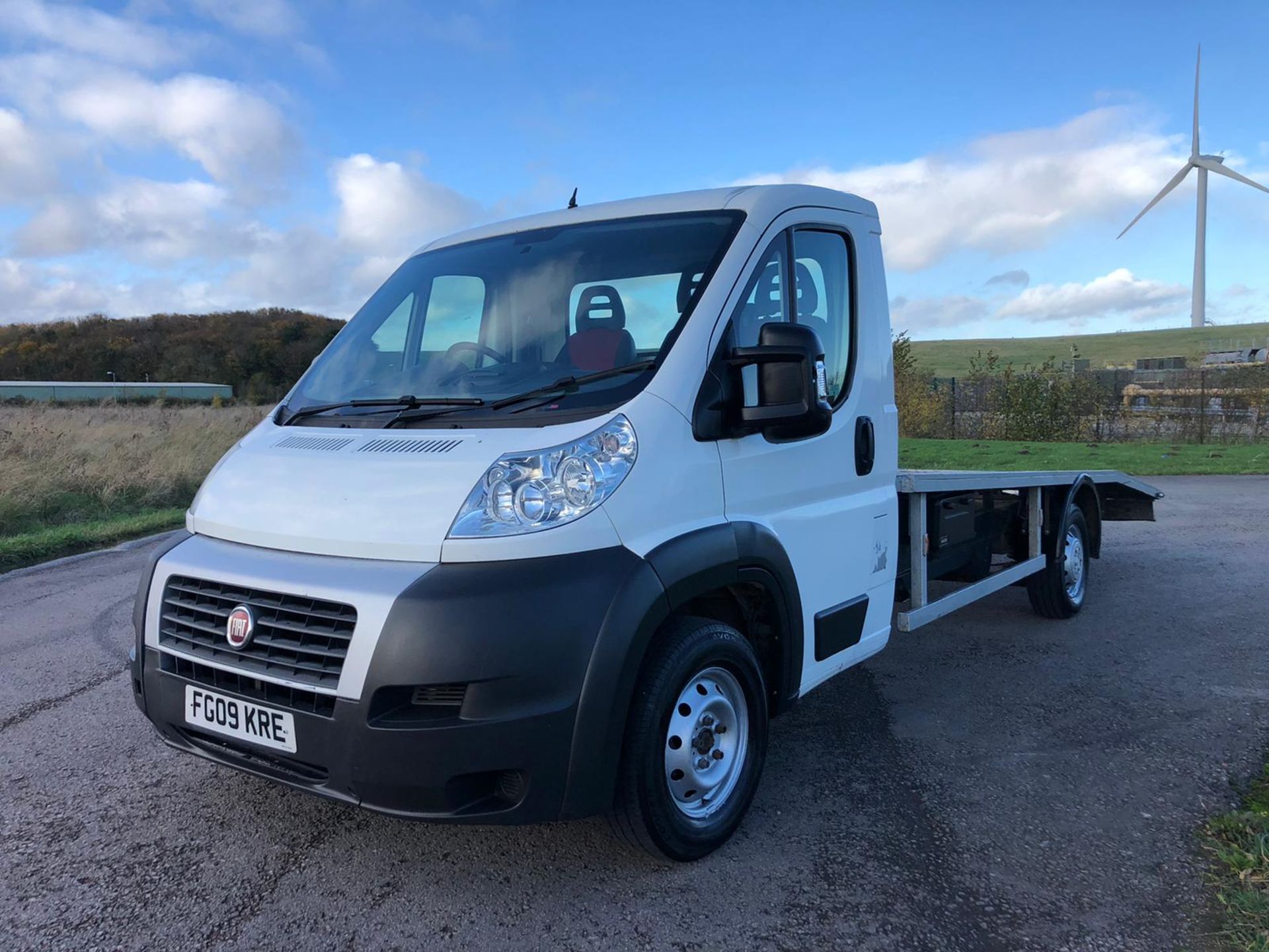 2009/09 REG FIAT DUCATO 30 100 M-JET 2.2 DIESEL WHITE RECOVERY TRUCK LORRY *NO VAT* - Image 4 of 16