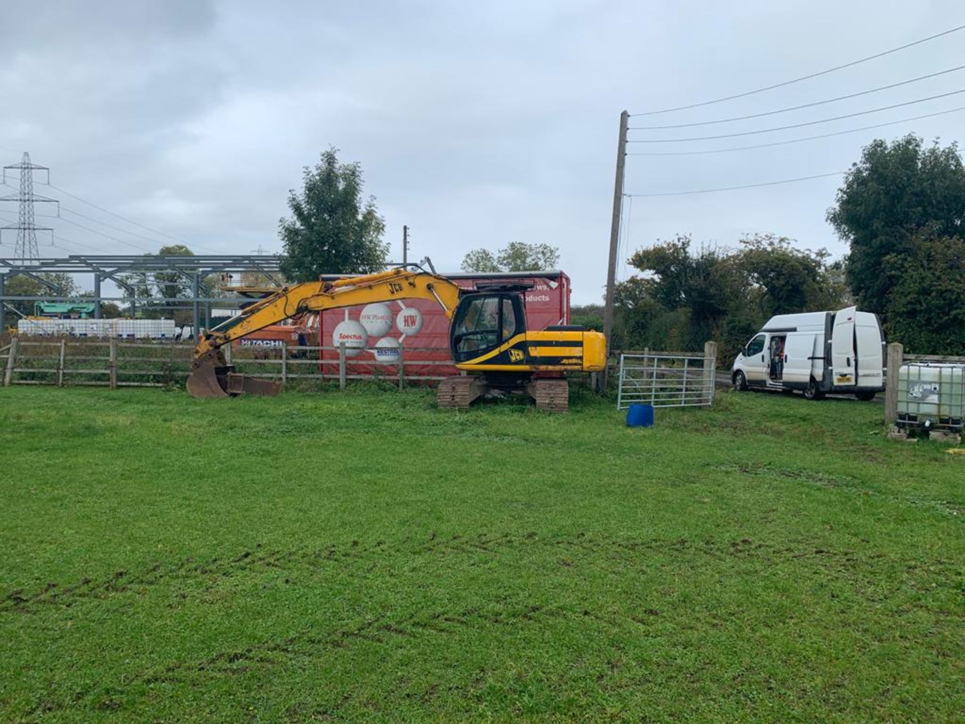 2001 JCB JS160L STEEL TRACKED EXCAVATOR / DIGGER 16 TONNE, RUNS, WORKS AND DIGS *PLUS VAT*