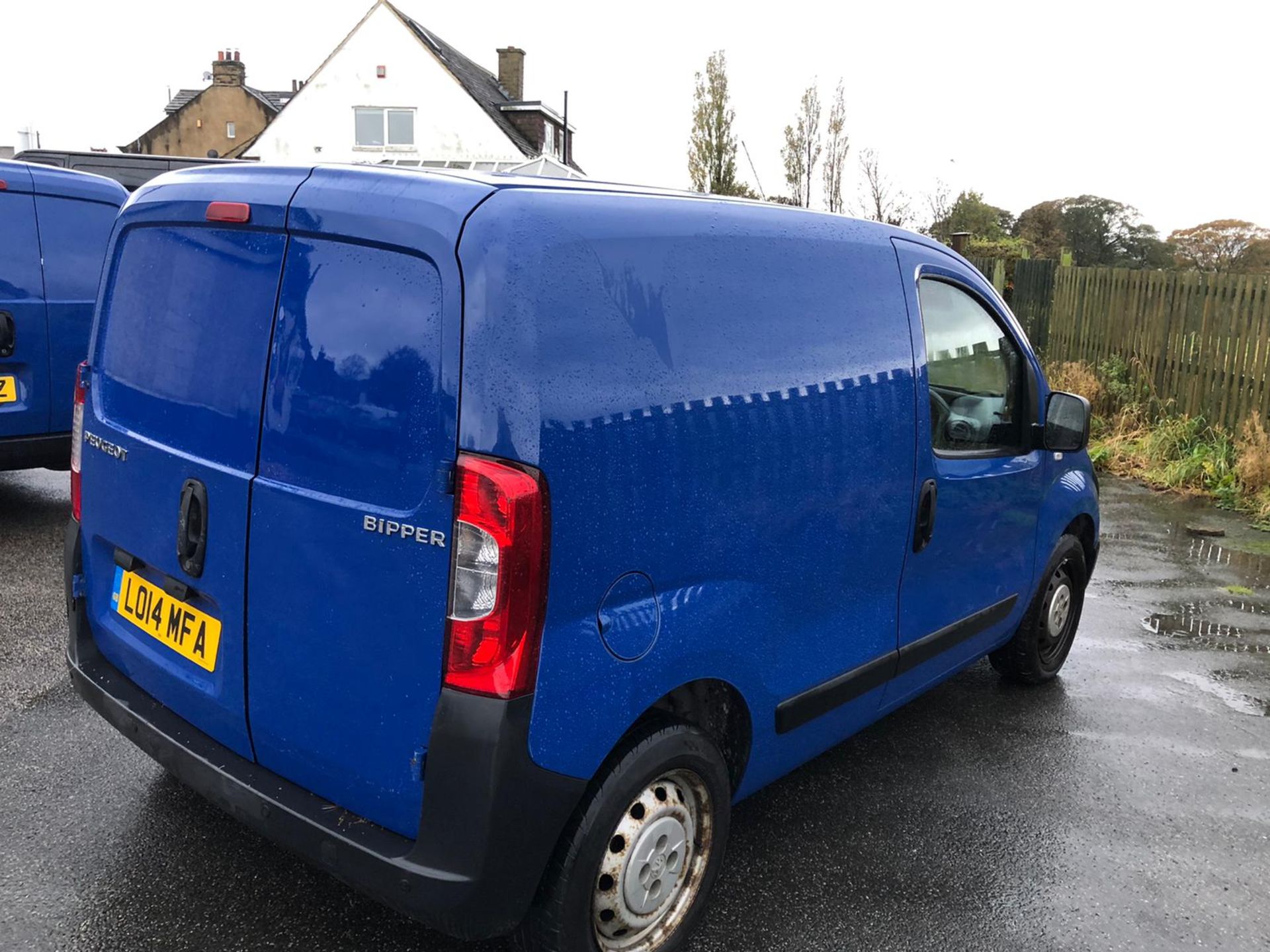 2014/14 REG PEUGEOT BIPPER S HDI 1.25 DIESEL BLUE PANEL VAN, SHOWING 0 FORMER KEEPERS *PLUS VAT* - Image 4 of 9