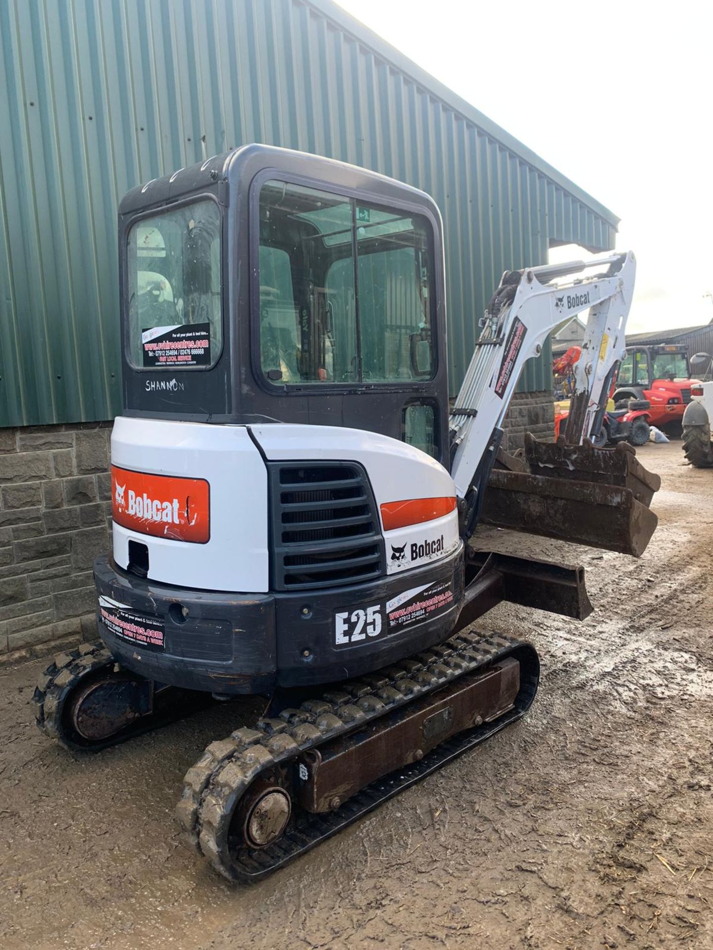 2015 BOBCAT E25 TRACKED CRAWLER EXCAVATOR / MINI DIGGER, RUNS, DRIVES AND DIGS, X3 BUCKETS *PLUS VAT - Image 4 of 5