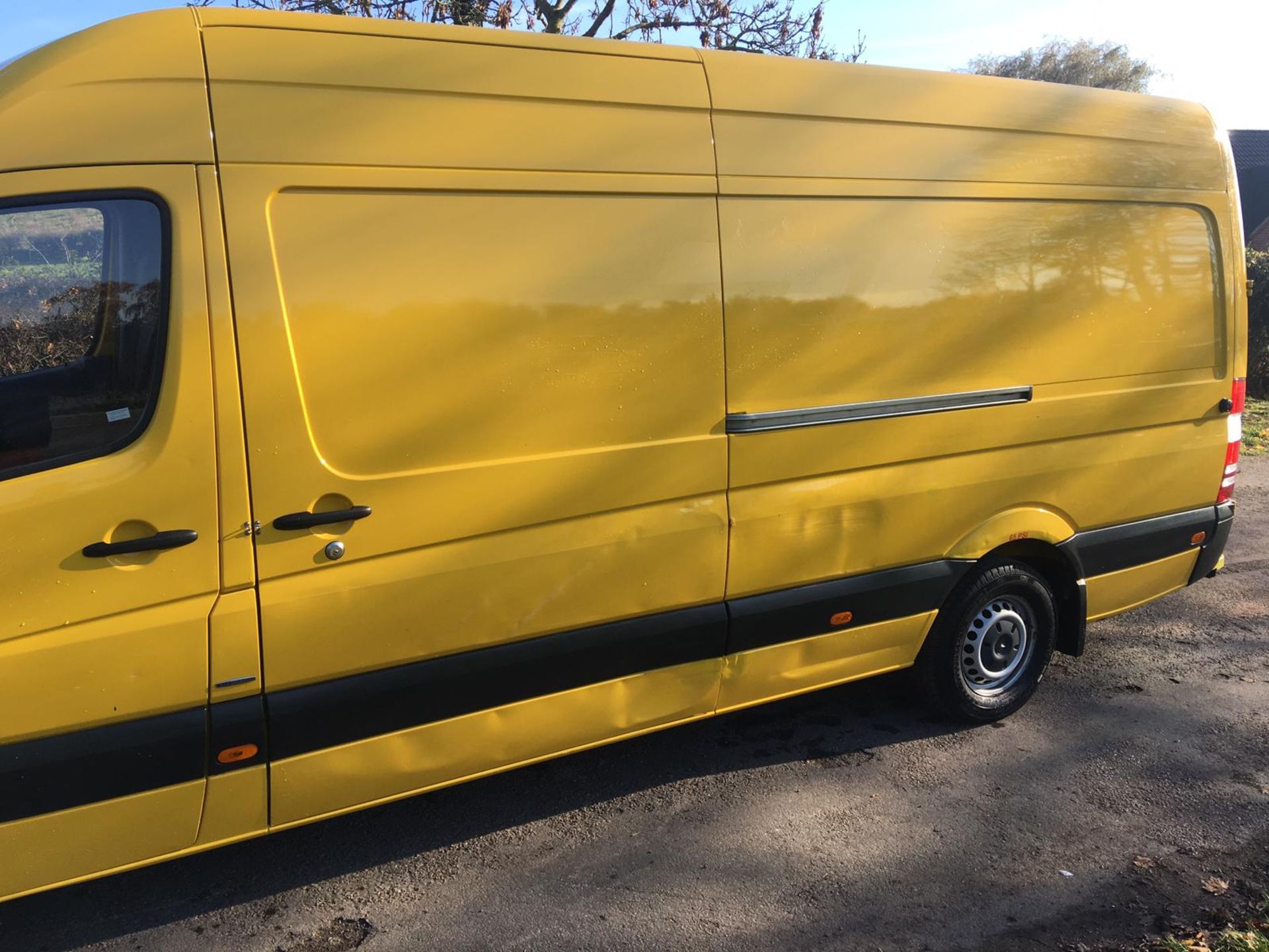 2016/66 REG MERCEDES-BENZ SPRINTER 314 CDI 2.2 DIESEL YELLOW PANEL VAN, AD BLUE, BLUE EFFICIENCY - Image 6 of 28