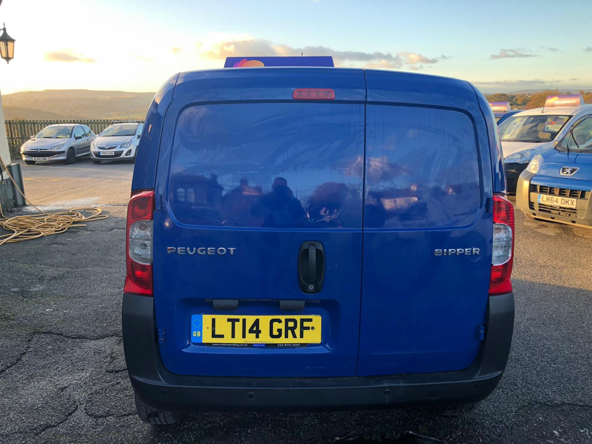 2014/14 REG PEUGEOT BIPPER S HDI 1.25 DIESEL BLUE PANEL VAN, SHOWING 0 FORMER KEEPERS *PLUS VAT* - Image 5 of 10