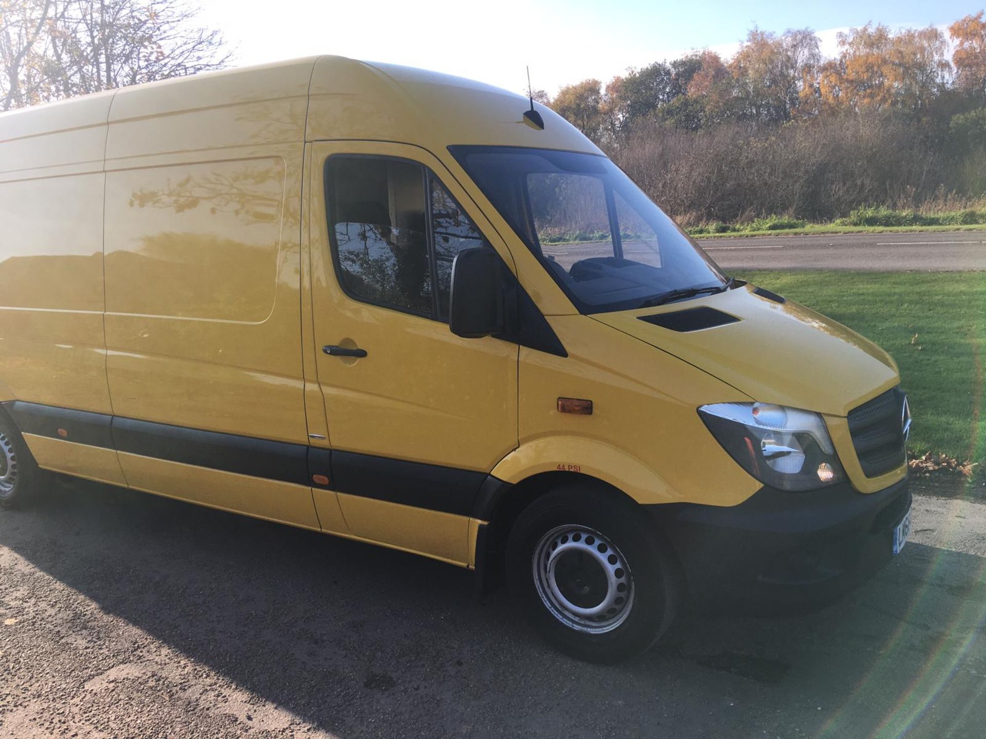 2016/66 REG MERCEDES-BENZ SPRINTER 314 CDI 2.2 DIESEL YELLOW PANEL VAN, AD BLUE, BLUE EFFICIENCY - Image 3 of 28