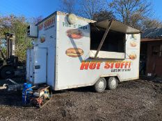 TWIN AXLE MOBILE CATERING TRAILER - SOLD AS SEEN *PLUS VAT*