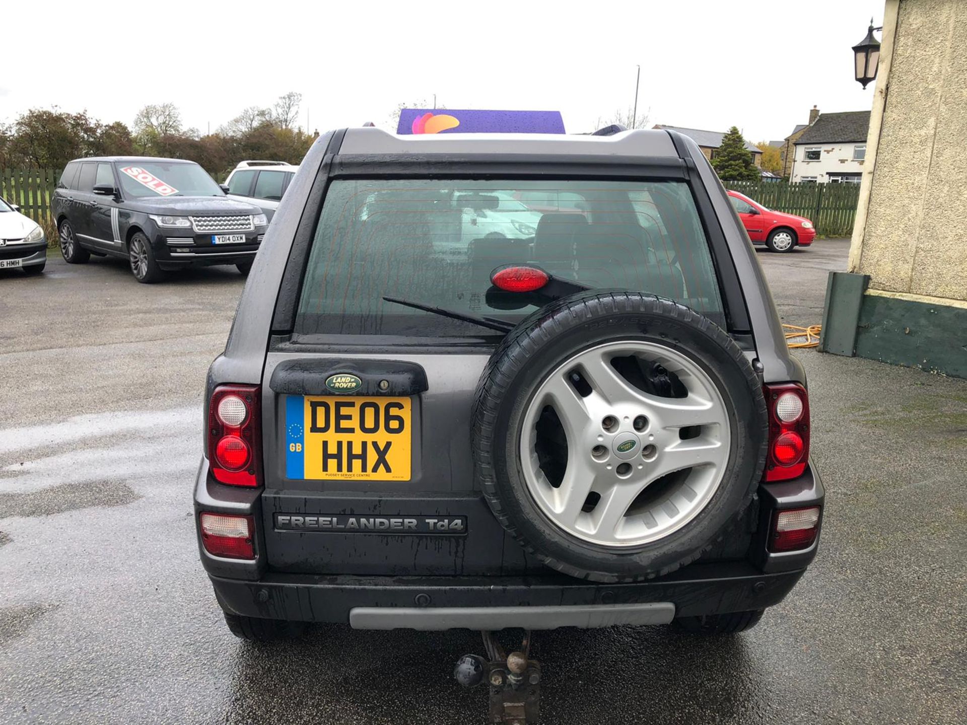 2006/06 REG LAND ROVER FREELANDER FREESTYLE TD 2.0 DIESEL GREY, SHOWING 6 FORMER KEEPERS *NO VAT* - Image 7 of 10