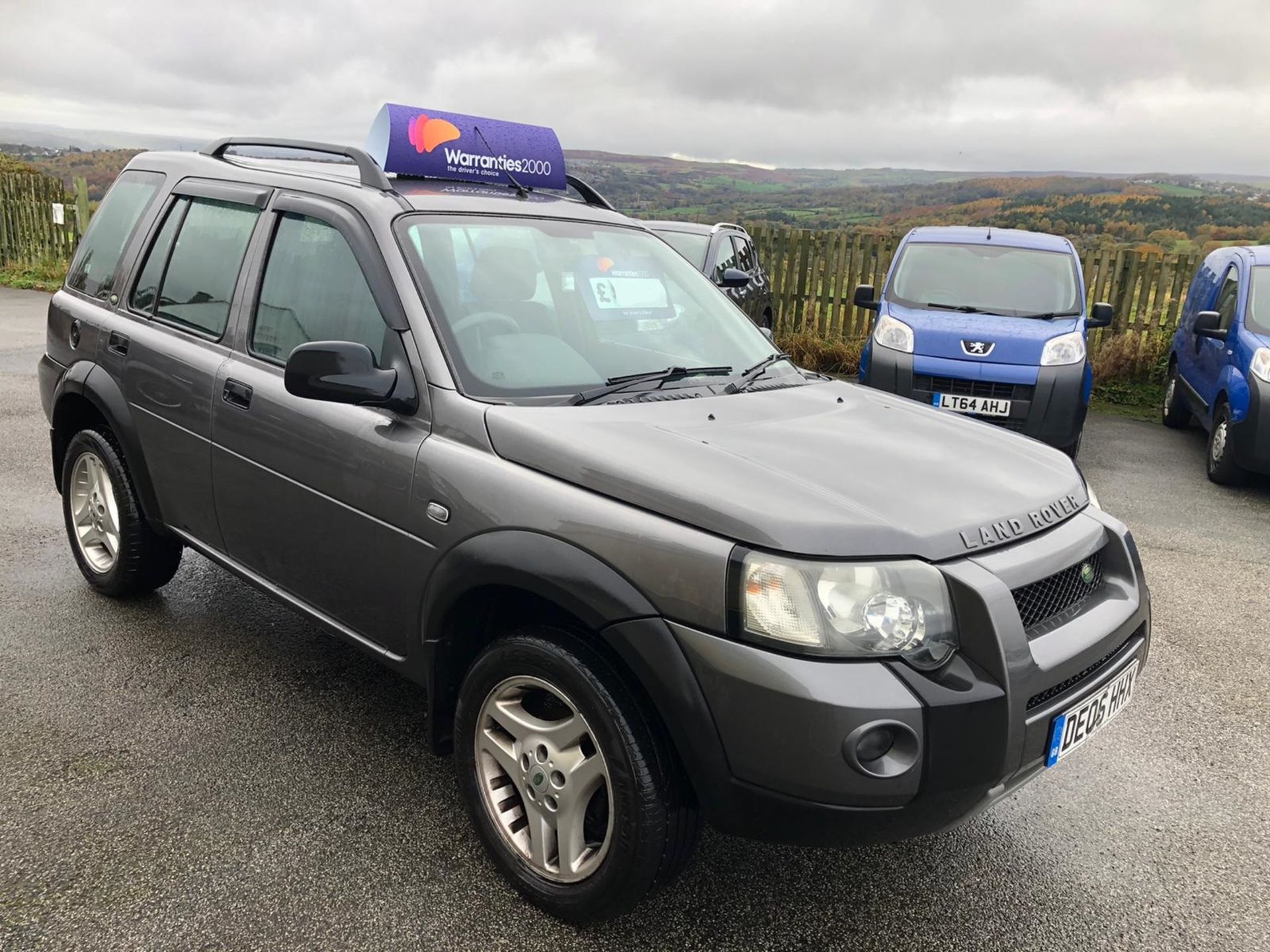 2006/06 REG LAND ROVER FREELANDER FREESTYLE TD 2.0 DIESEL GREY, SHOWING 6 FORMER KEEPERS *NO VAT*