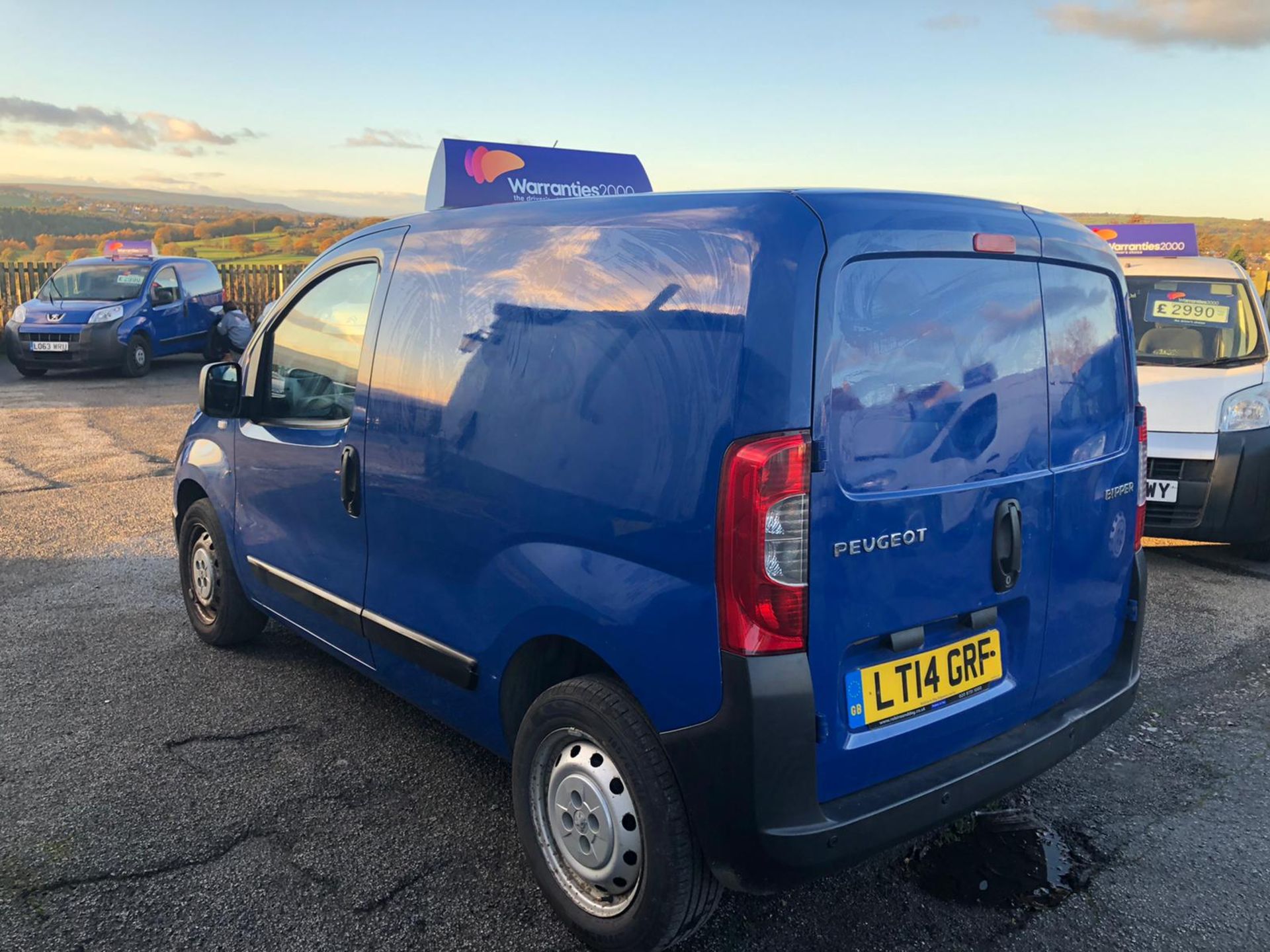 2014/14 REG PEUGEOT BIPPER S HDI 1.25 DIESEL BLUE PANEL VAN, SHOWING 0 FORMER KEEPERS *PLUS VAT* - Image 4 of 10