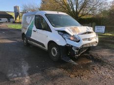 2016/16 REG FORD TRANSIT CONNECT 200 1.6 DIESEL WHITE PANEL VAN, SHOWING 0 FORMER KEEPERS *PLUS VAT*