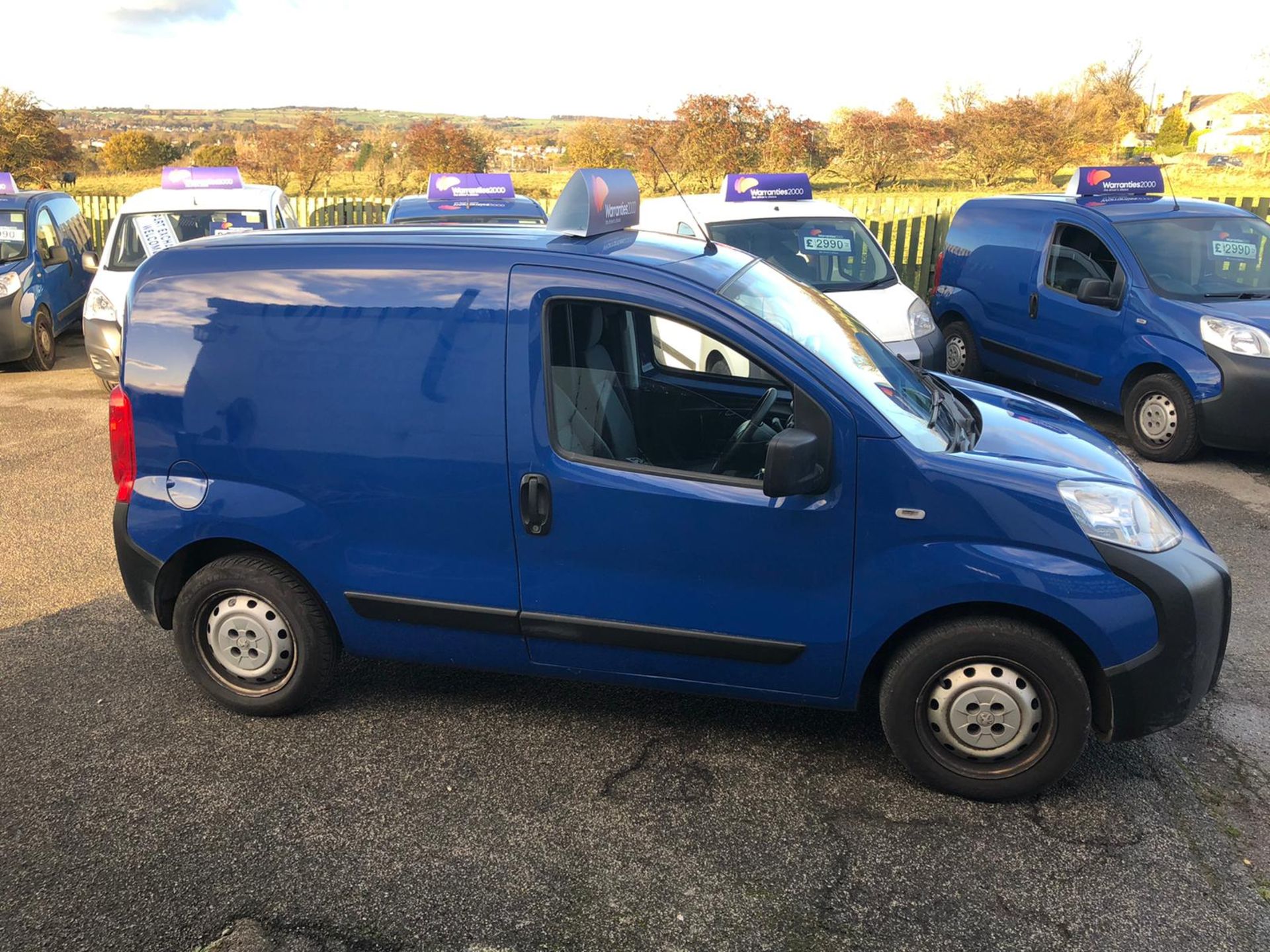 2014/64 REG PEUGEOT BIPPER S HDI 1.25 DIESEL BLUE PANEL VAN, SHOWING 0 FORMER KEEPERS *PLUS VAT* - Image 7 of 10