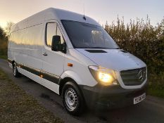 2016/66 REG MERCEDES-BENZ SPRINTER 311 CDI 2.2 DIESEL WHITE PANEL VAN, SHOWING 0 FORMER KEEPERS