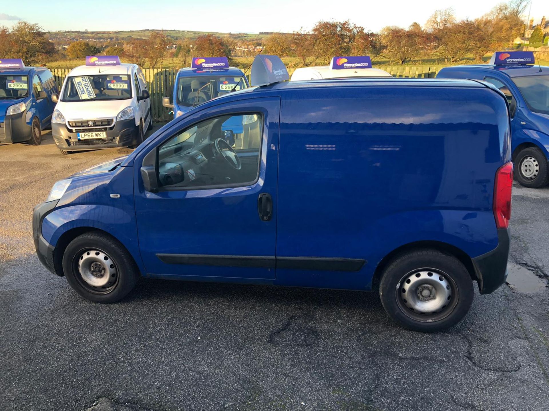 2014/64 REG PEUGEOT BIPPER S HDI 1.25 DIESEL BLUE PANEL VAN, SHOWING 0 FORMER KEEPERS *PLUS VAT* - Image 4 of 10