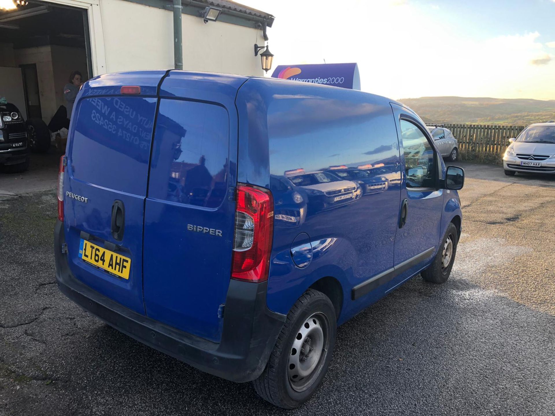 2014/64 REG PEUGEOT BIPPER S HDI 1.25 DIESEL BLUE PANEL VAN, SHOWING 0 FORMER KEEPERS *PLUS VAT* - Image 8 of 10