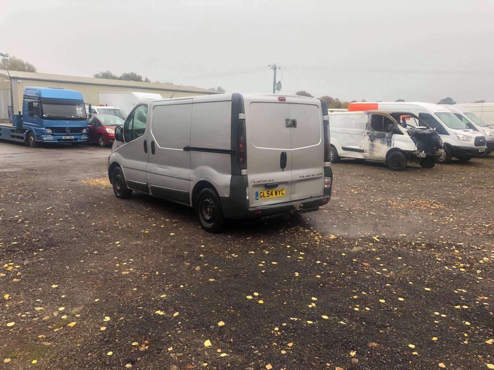 2005/54 REG VAUXHALL VIVARO 2700 DTI SWB 1.9 DIESEL SILVER PANEL VAN *NO VAT* - Image 3 of 8