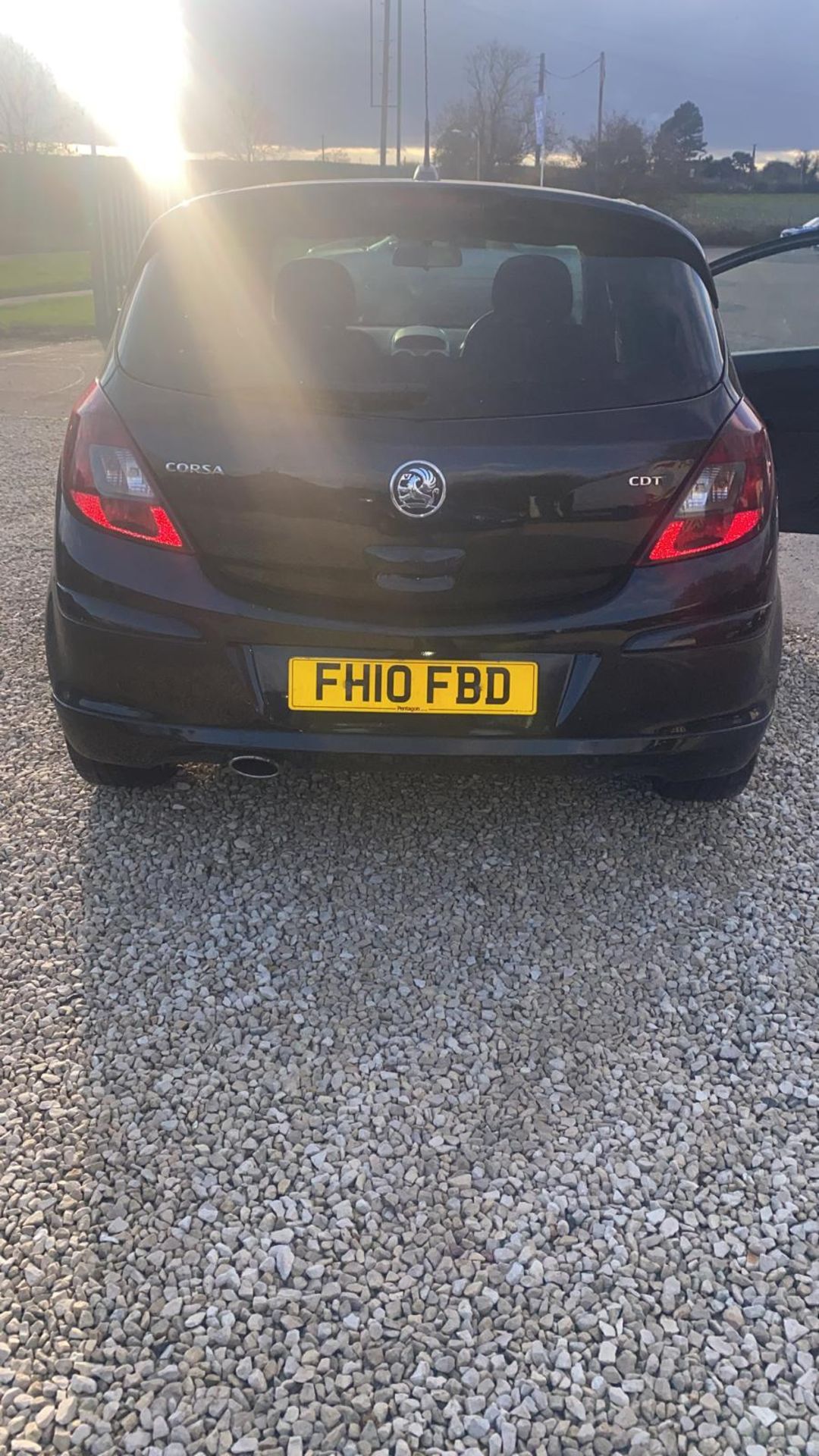 2010/10 REG VAUXHALL CORSA SXI CDTI A/C 1.25 DIESEL BLACK 5 DOOR HATCHBACK, SHOWING 2 FORMER KEEPERS - Image 5 of 8