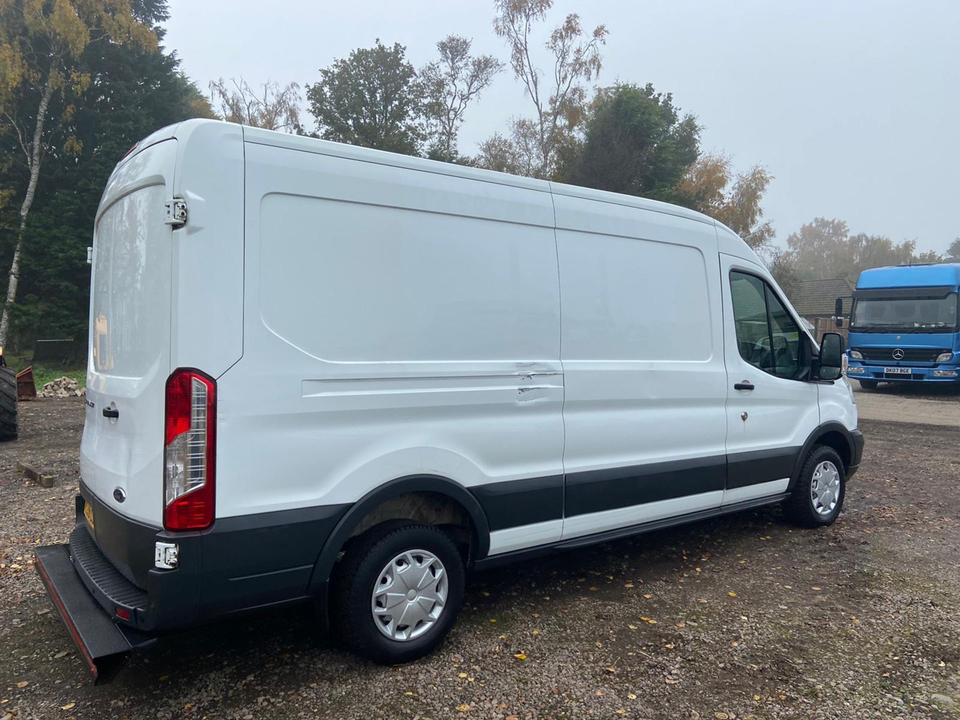 2016/16 REG FORD TRANSIT 310 2.2 DIESEL WHITE PANEL VAN, SHOWING 0 FORMER KEEPERS *PLUS VAT* - Image 7 of 11