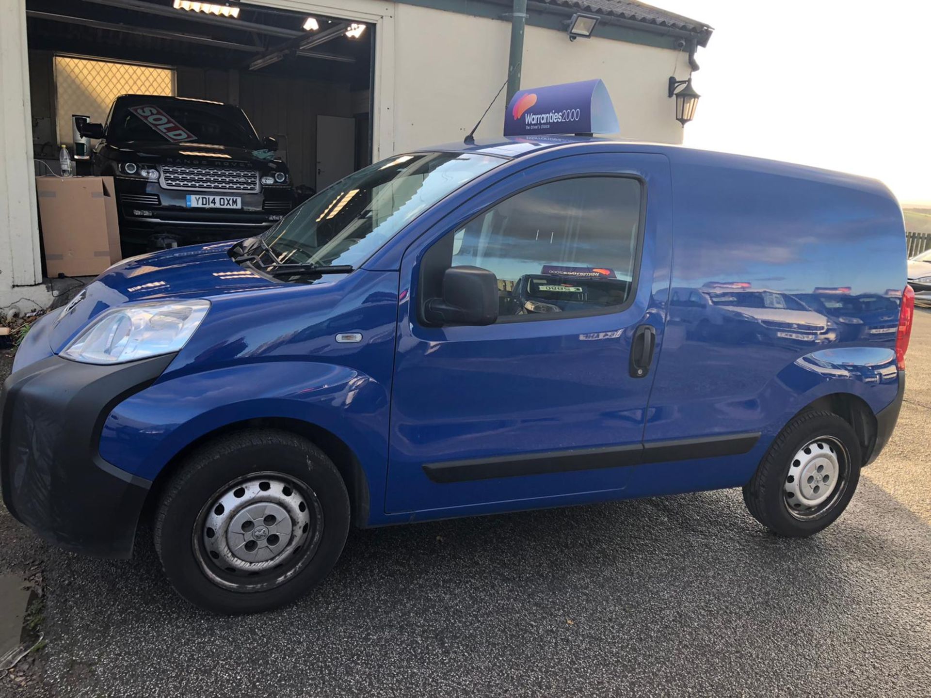 2014/64 REG PEUGEOT BIPPER S HDI 1.25 DIESEL BLUE PANEL VAN, SHOWING 0 FORMER KEEPERS *PLUS VAT* - Image 4 of 10