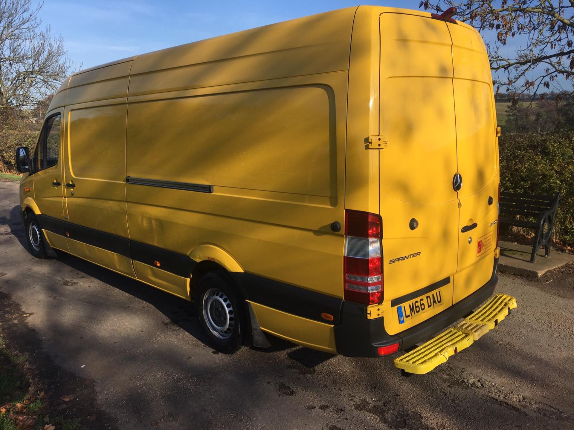 2016/66 REG MERCEDES-BENZ SPRINTER 314 CDI 2.2 DIESEL YELLOW PANEL VAN, AD BLUE, BLUE EFFICIENCY - Image 7 of 28