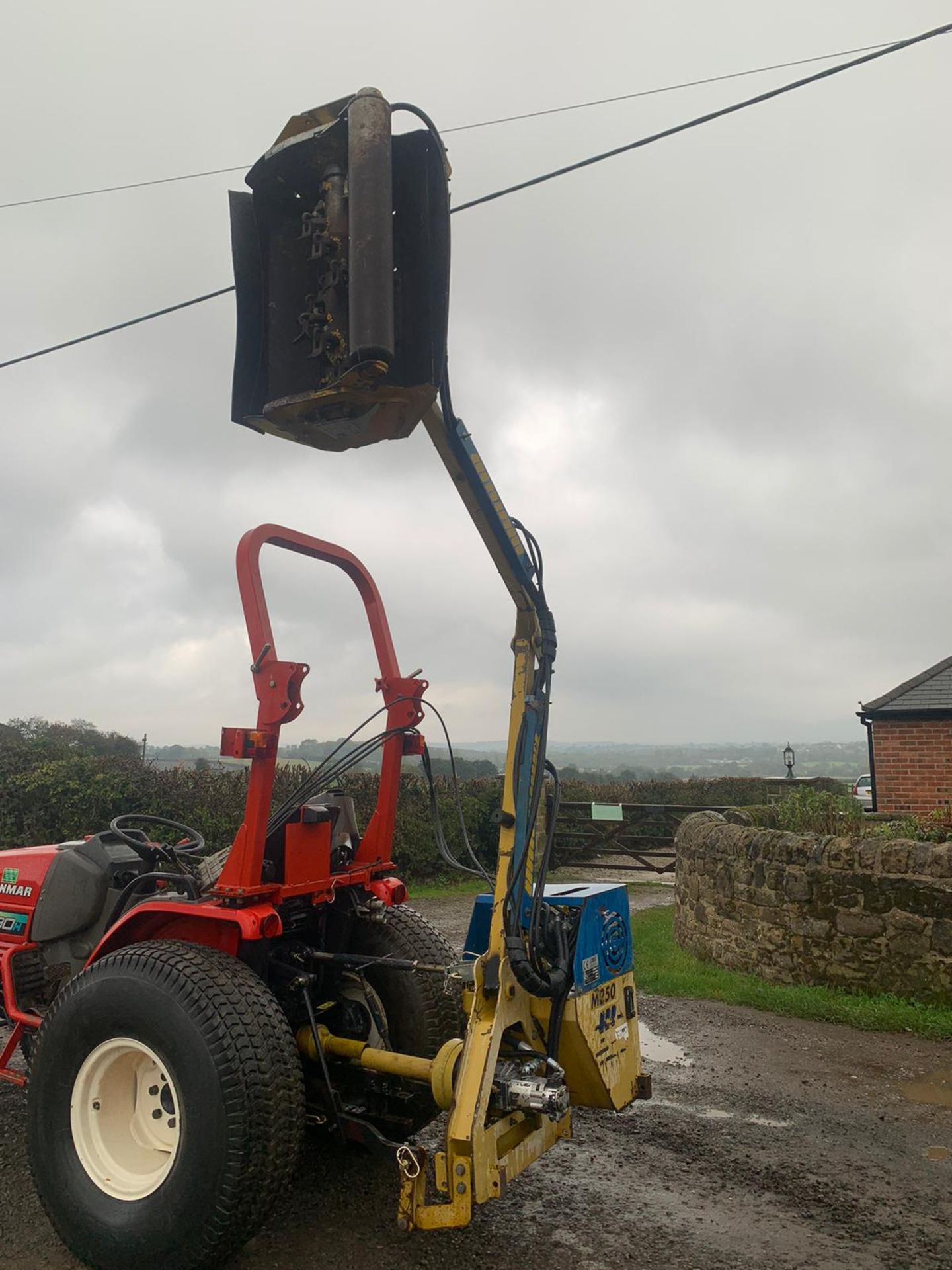 2007 PORT AGRI M250 HEDGE CUTTER, RUNS AND WORKS, SUITABLE FOR COMPACT TRACTOR *PLUS VAT* - Image 3 of 8