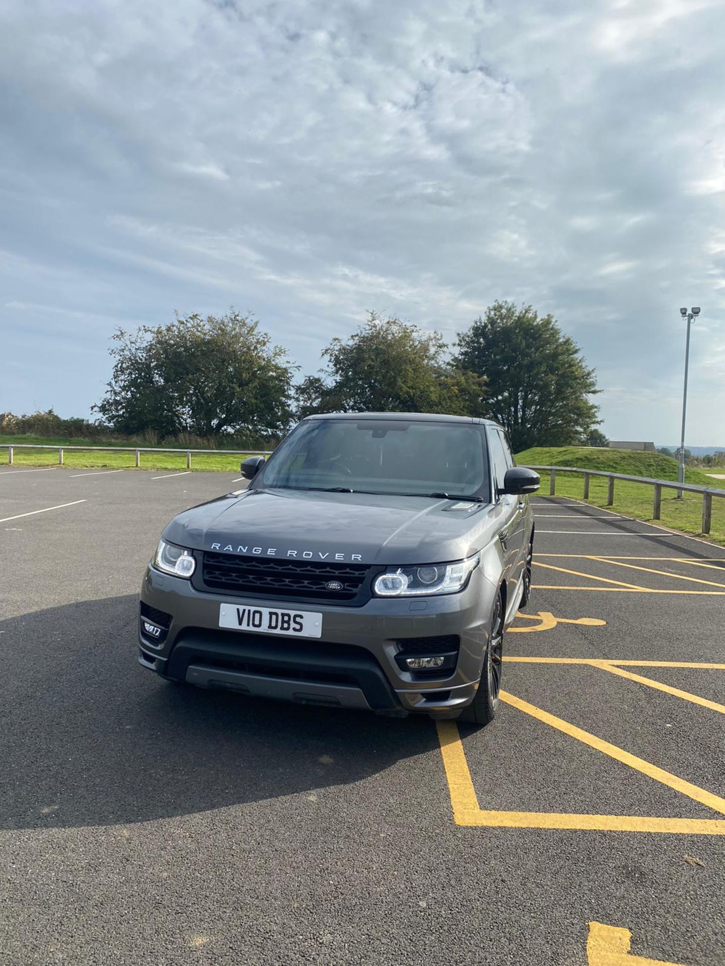 2013/13 REG LAND ROVER RANGE ROVER SPORT AUTOBIOGRAPHY 5.0L V8 SUPERCHARGED PETROL GREY - FSH! - Image 4 of 15