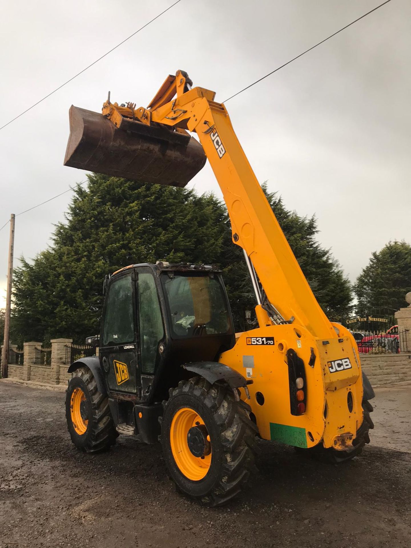 2007 JCB 531-70 TELEHANDLER, RUNS, DRIVES AND DIGS, 4430 HOURS, C/W BUCKET *PLUS VAT* - Image 4 of 5