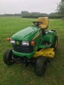 JOHN DEERE X748 RIDE ON MOWER, RUNS, DRIVES AND CUTS, CLEAN MACHINE, ROAD REGISTERED *PLUS VAT*